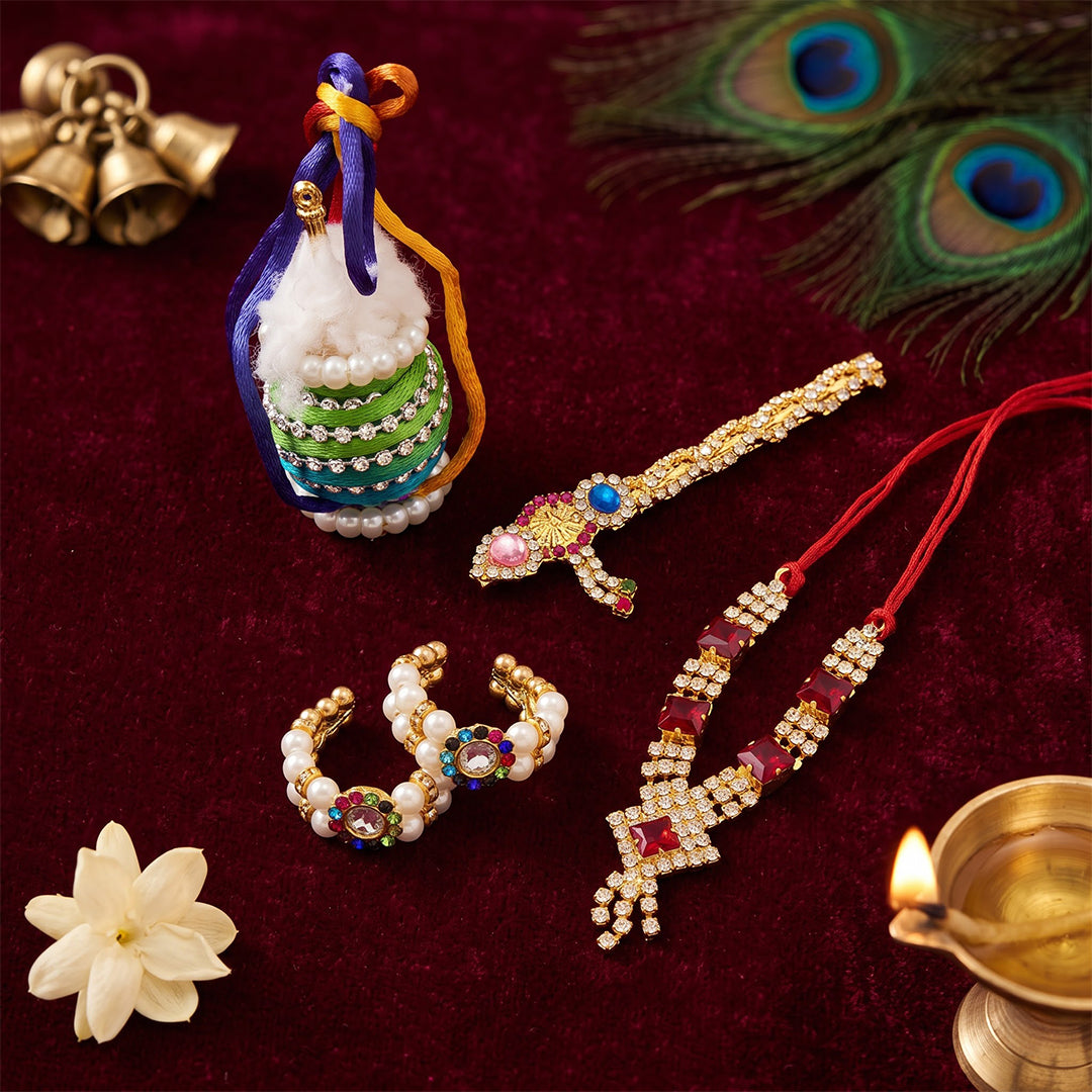 Phoolwari Laddu Gopal Dress