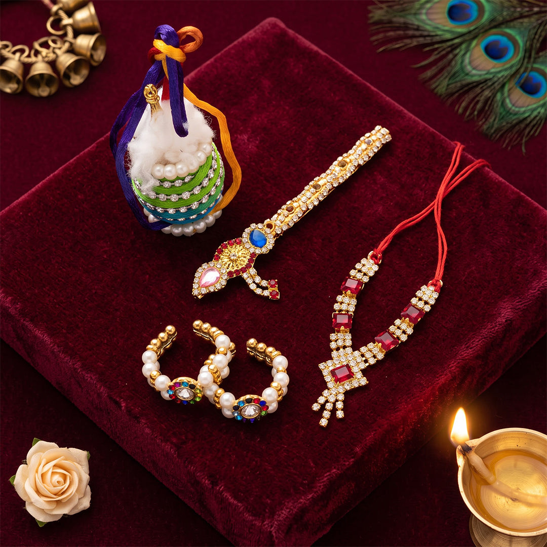 Rajsi Shringar Laddu Gopal Dress