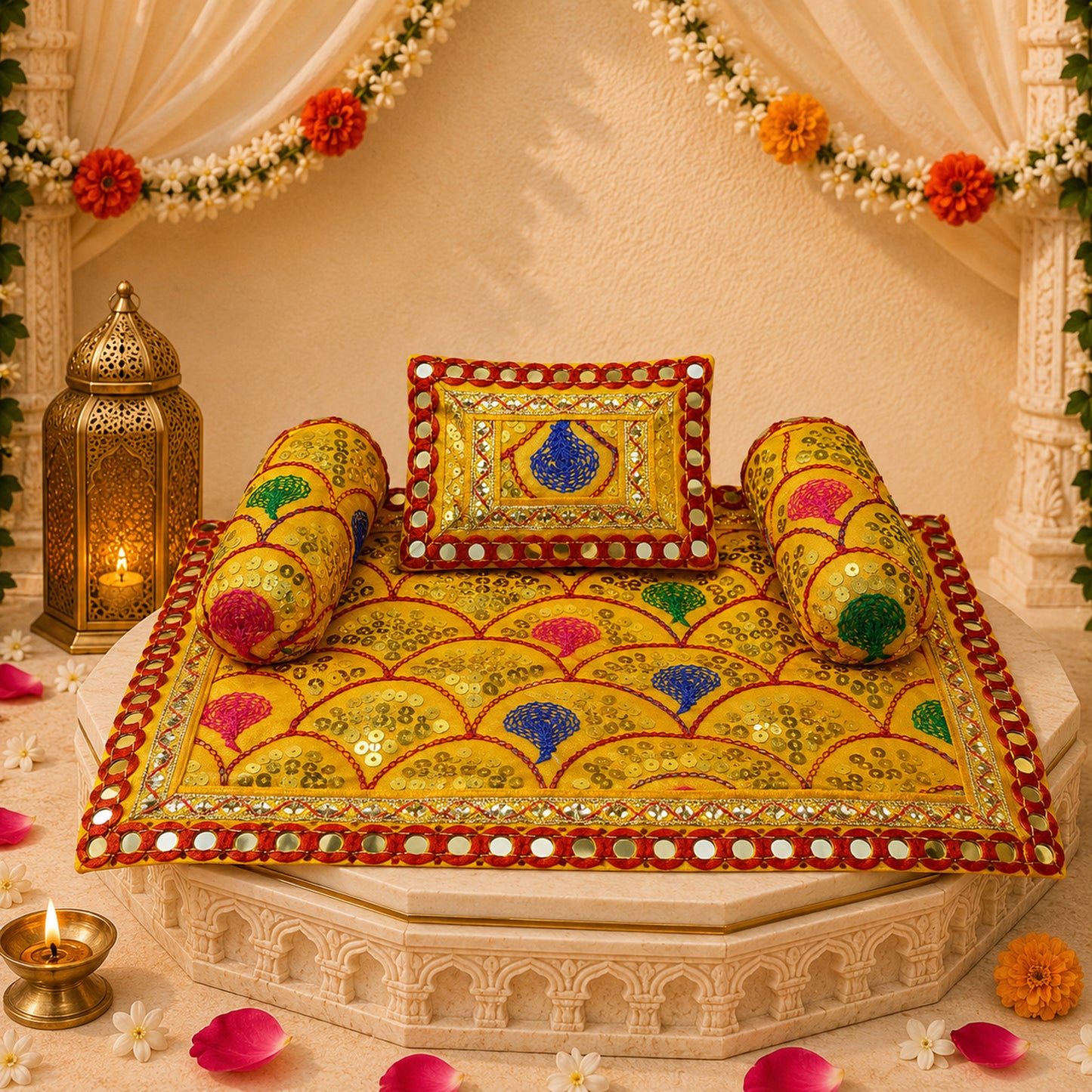 Braj Utsav Laddu Gopal Janmashtami Celebration Hamper (Pack of 9)