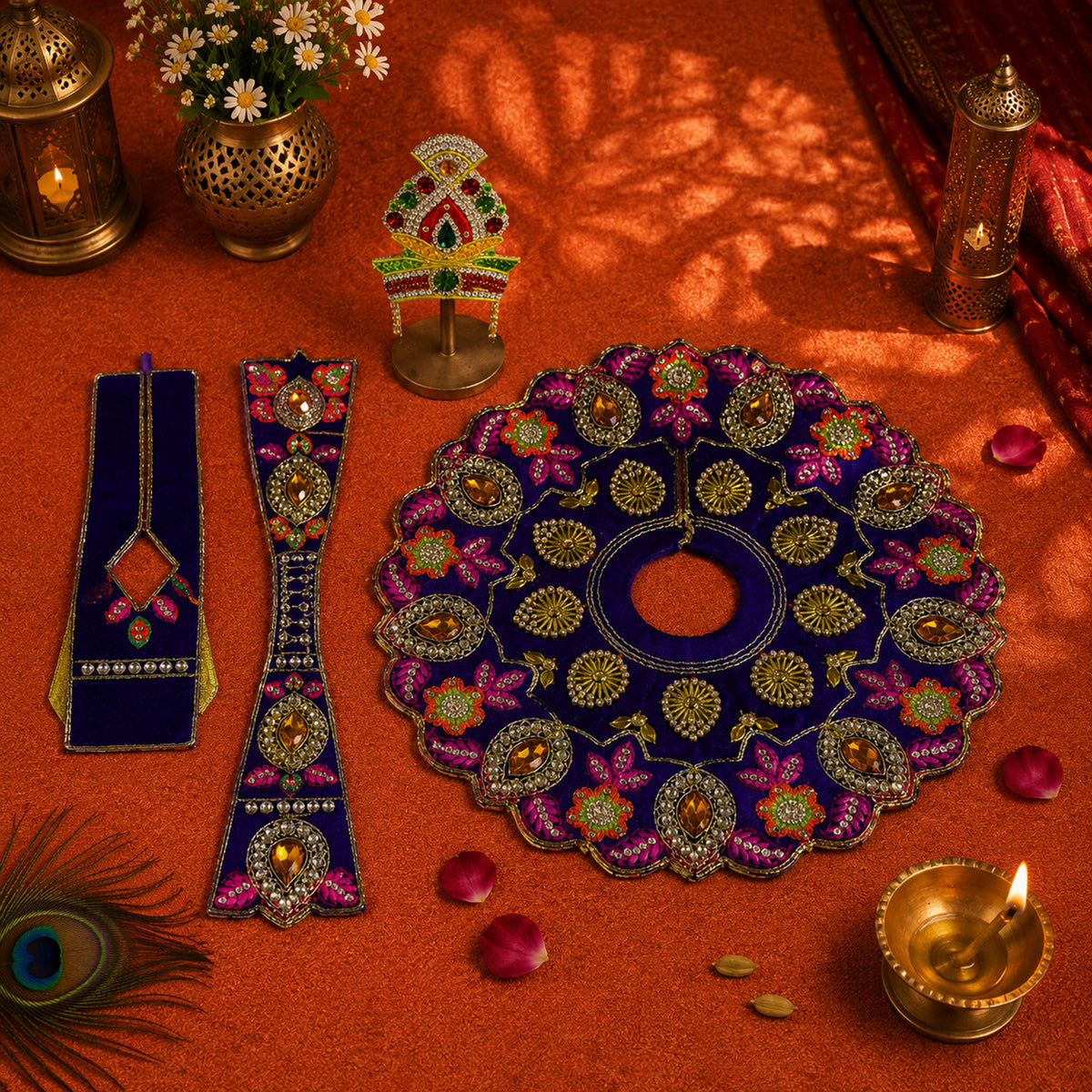 Sheesh Mahal Shahi Poshak Set of 5