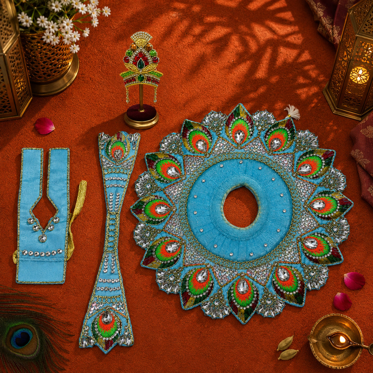 Firoza Shahi Poshak Set of 5