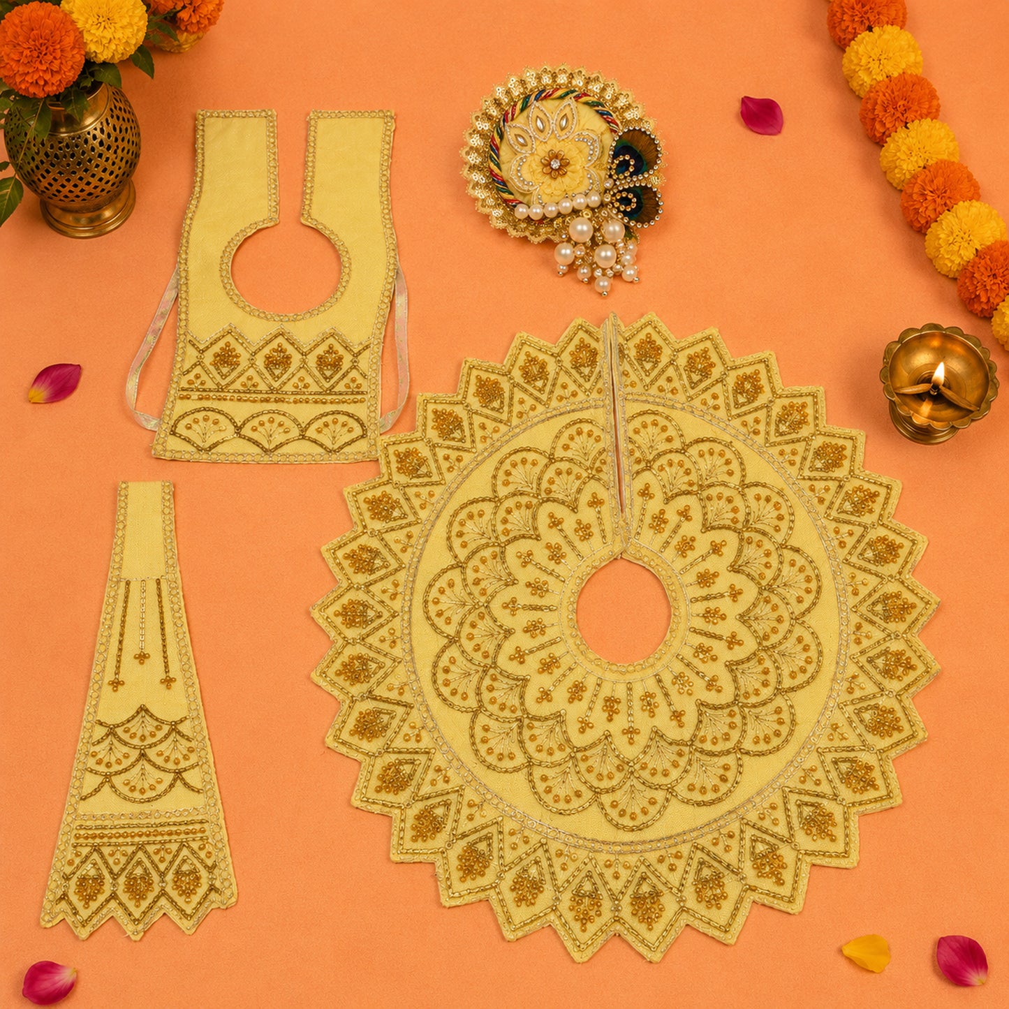 Krishna Kanhaiya Navratri Poshak with Pagdi