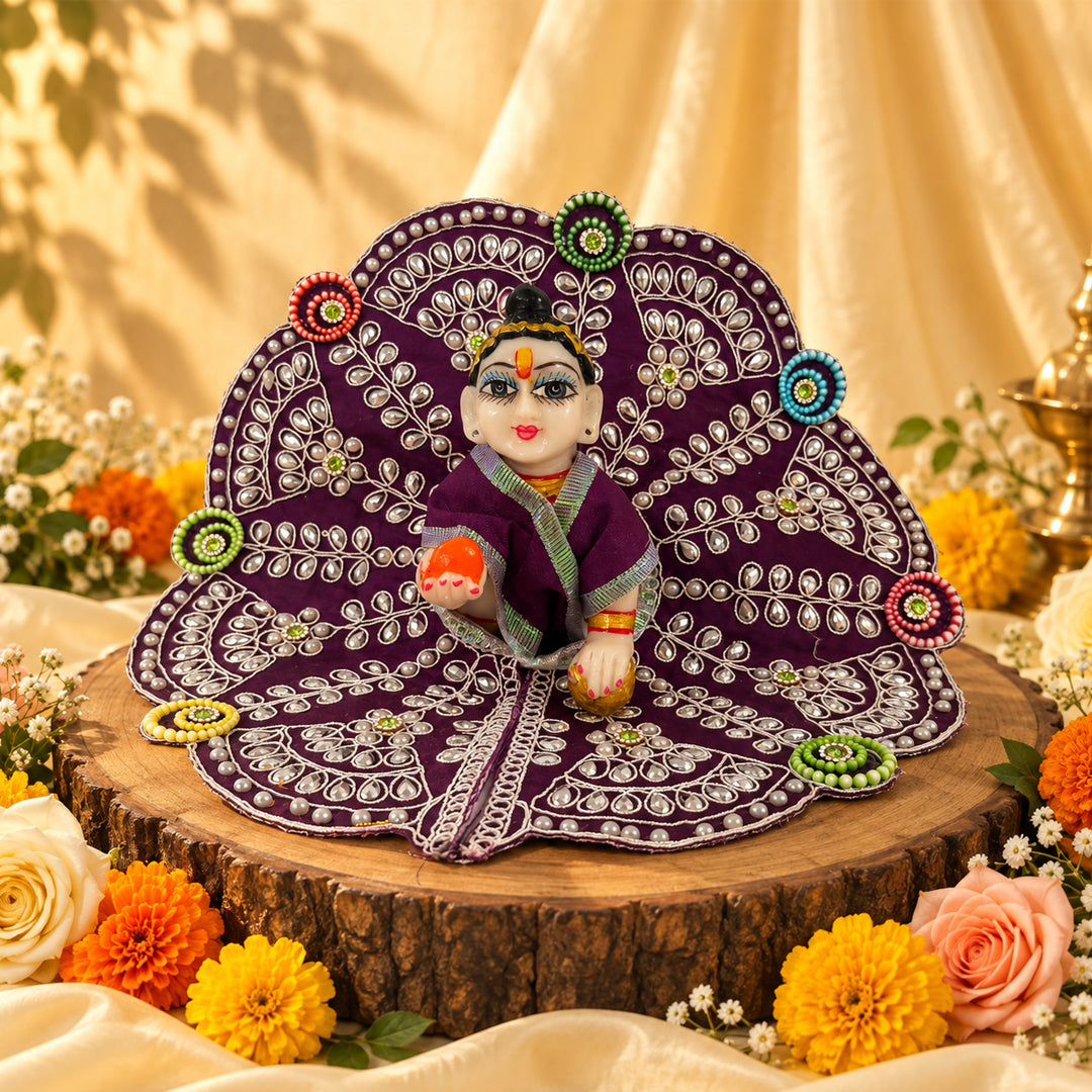 Shyam Sundar Nitya Seva Laddu Gopal Dresses (Set of 5)