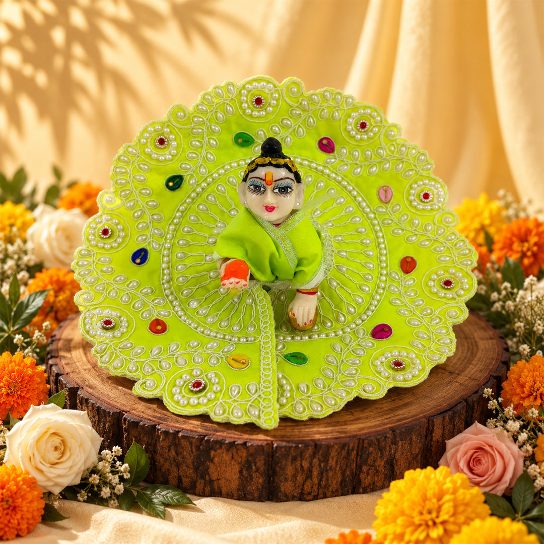 Mathura Nitya Seva Laddu Gopal Dresses (Set of 3)