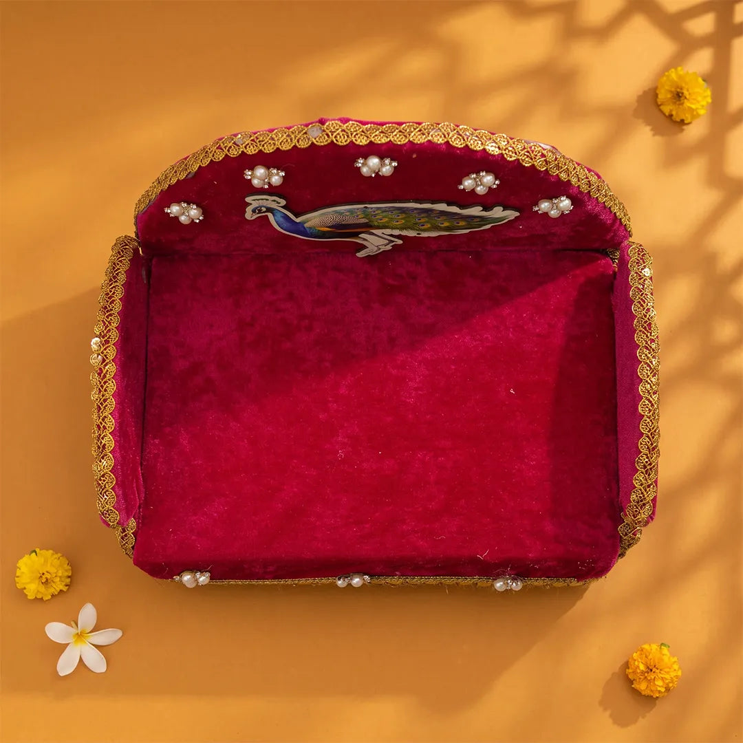 Vishram Singhasan for Laddu Gopal | Rani Pink