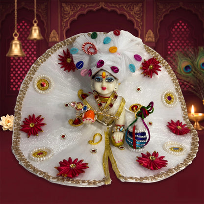 Phoolwari Laddu Gopal Dress