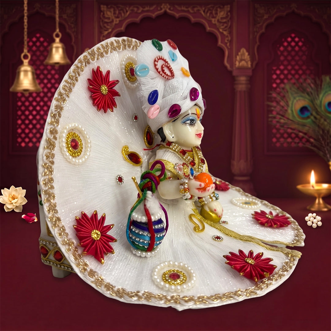 Phoolwari Laddu Gopal Dress