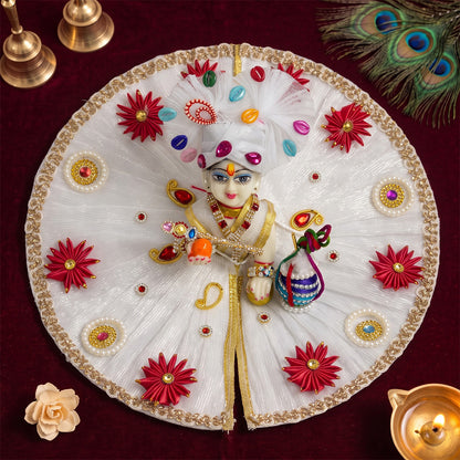 Phoolwari Laddu Gopal Dress