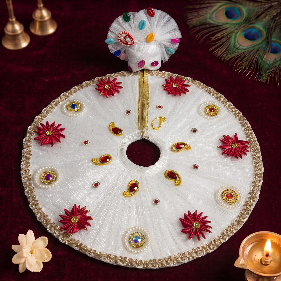 Phoolwari Laddu Gopal Dress