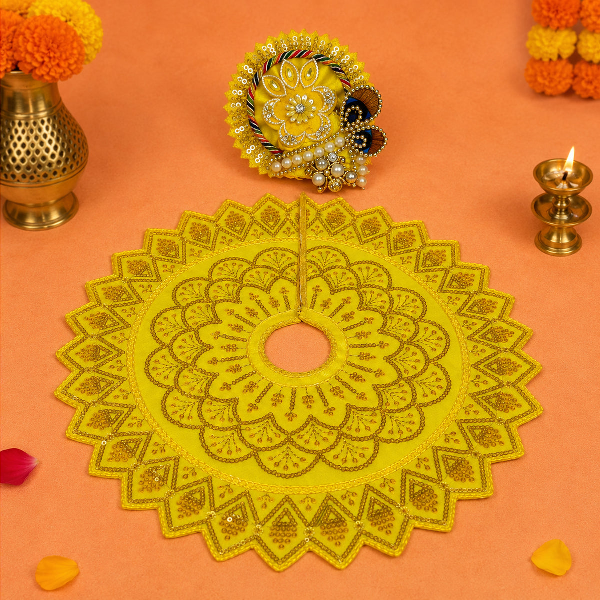 Makhan Chor Navratri Poshak with Pagdi