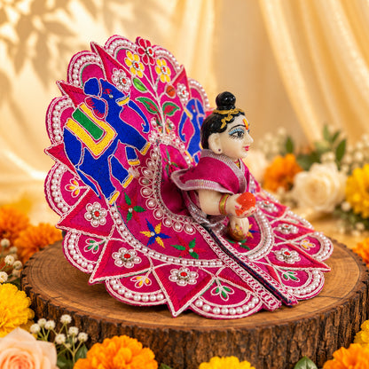 Kanha Rang Nitya Seva Laddu Gopal Dresses (Set of 2)