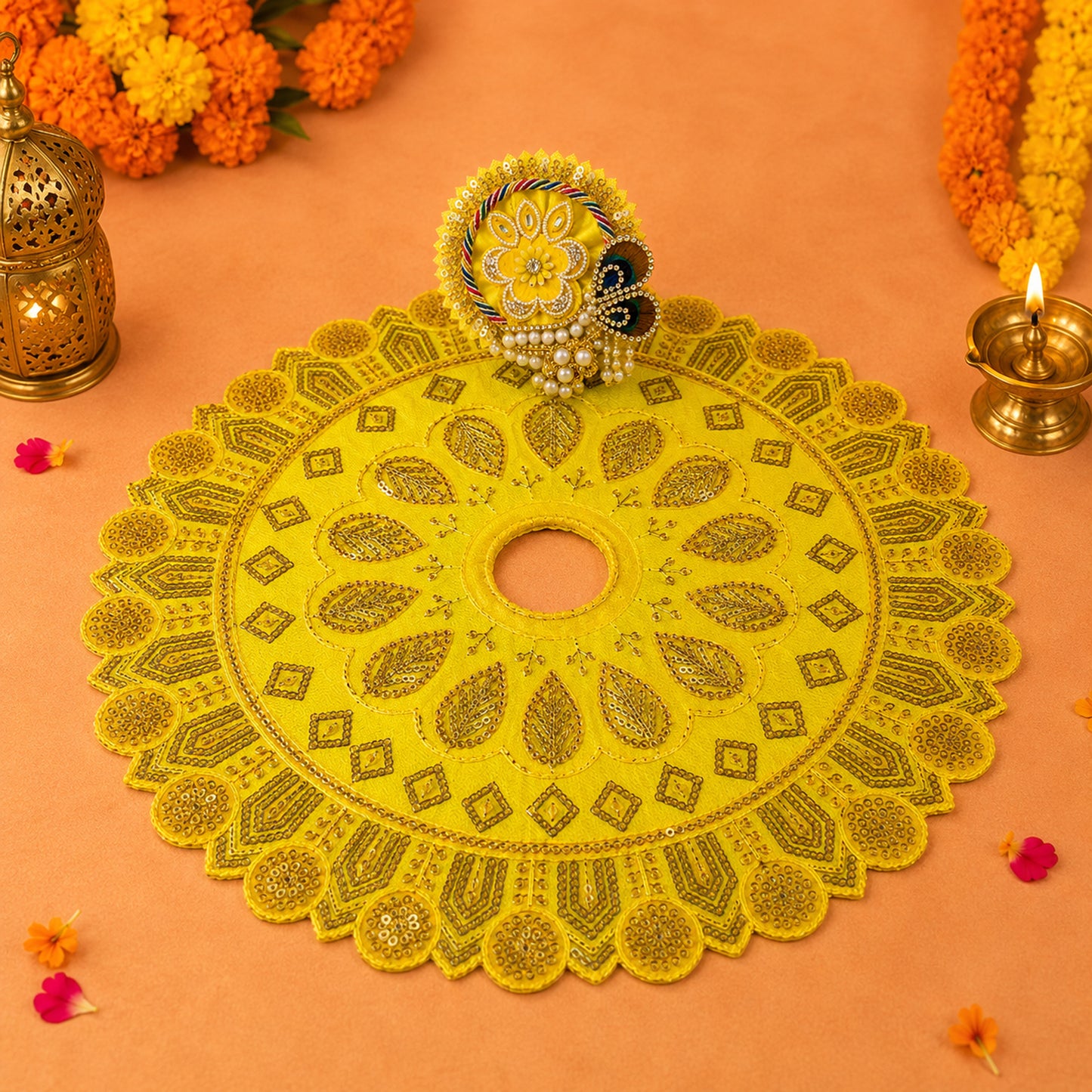 Aarti Utsav Navratri Poshak with Pagdi