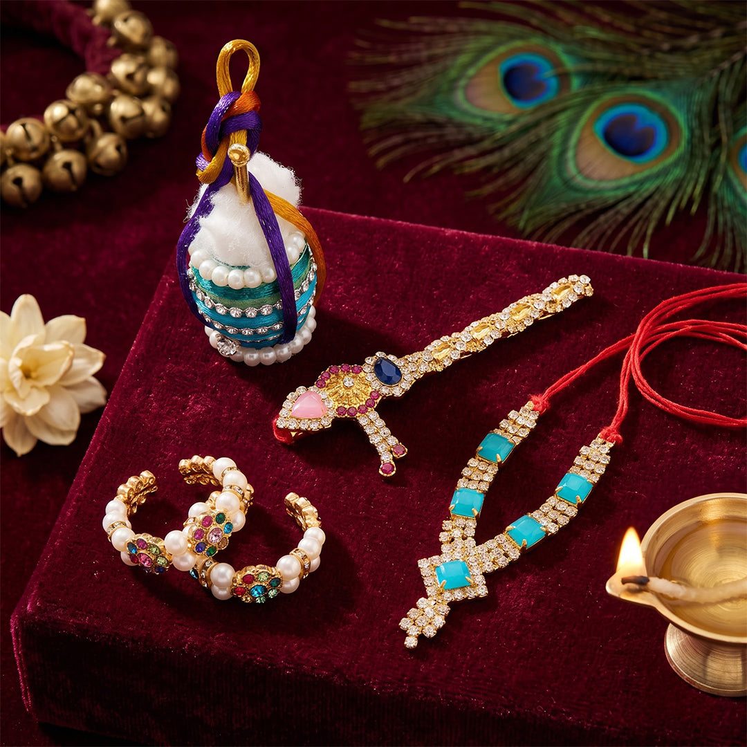 Moti Jaal Laddu Gopal Dress