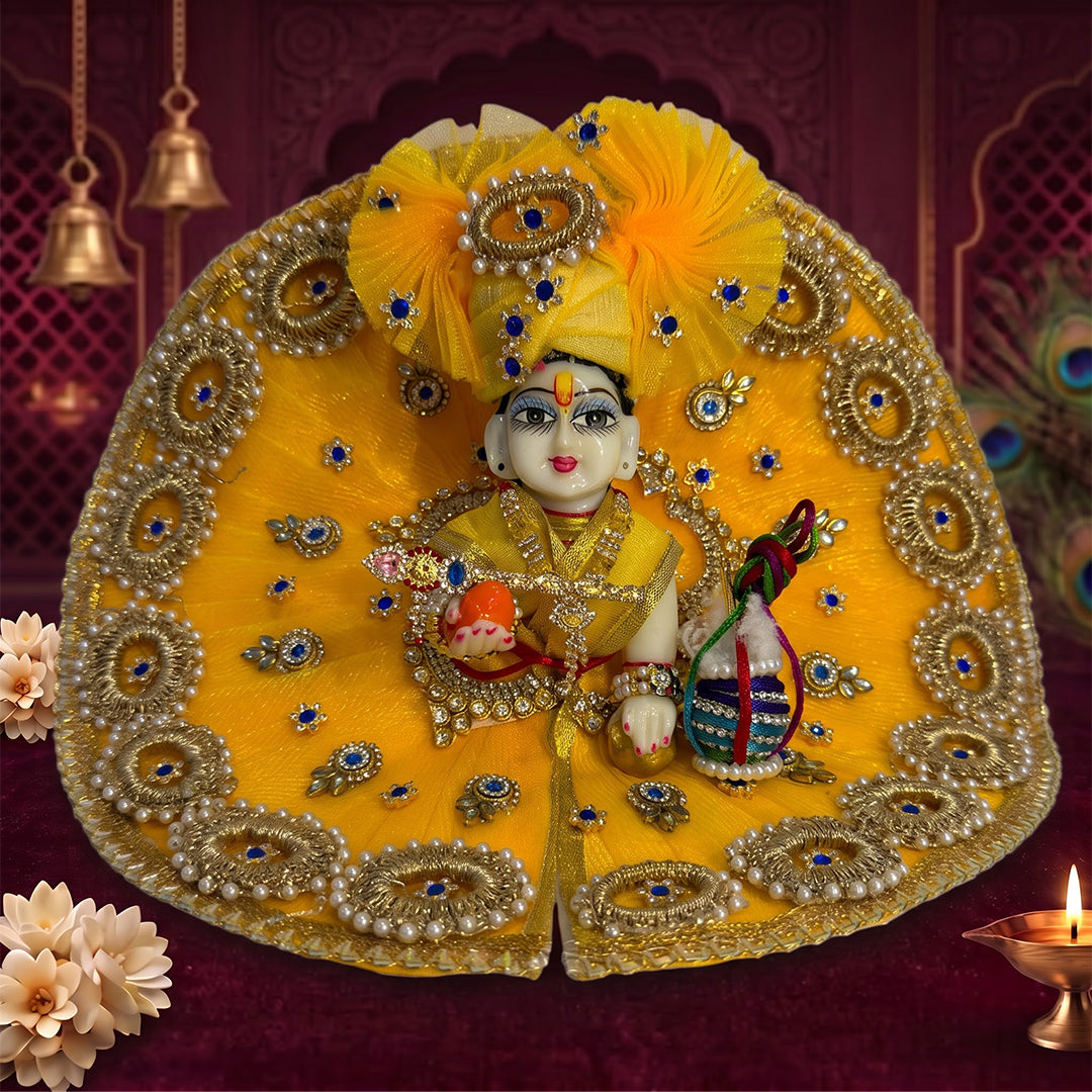 Rangoli Laddu Gopal Dress