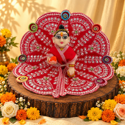 Prem Mandir Nitya Seva Laddu Gopal Dresses (Set of 5)