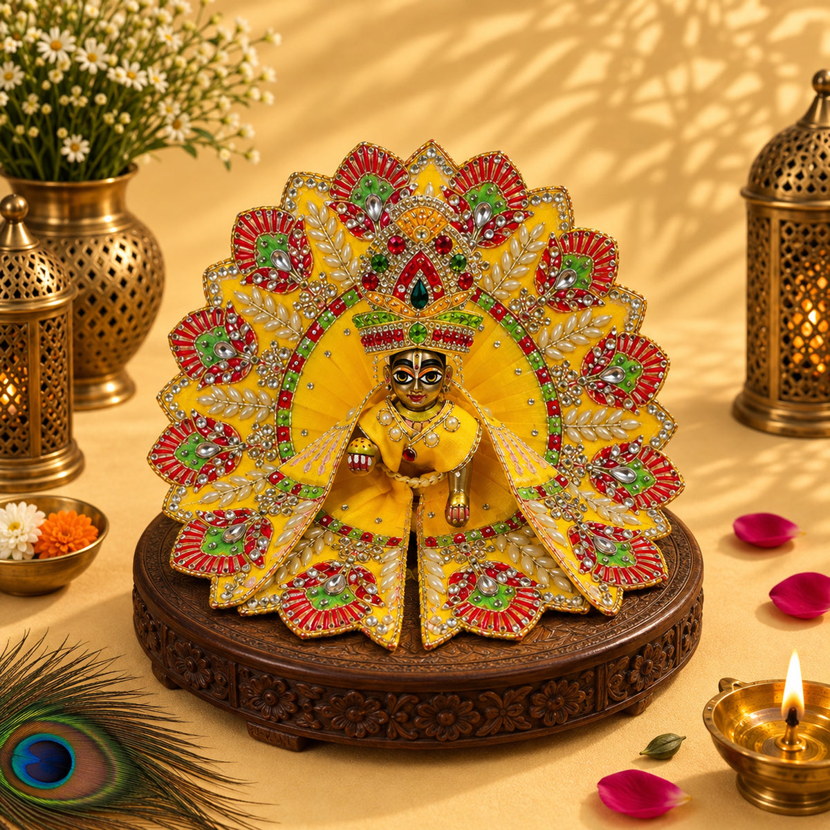 Sunehri Shahi Poshak Set of 5