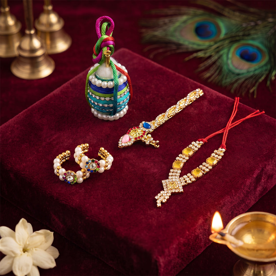 Rangoli Laddu Gopal Dress
