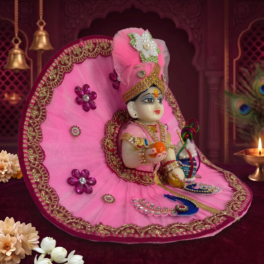 Chandni Laddu Gopal Dress