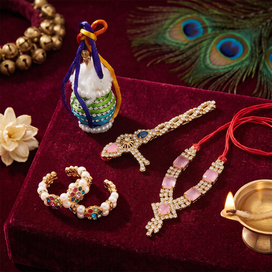 Chandni Laddu Gopal Dress