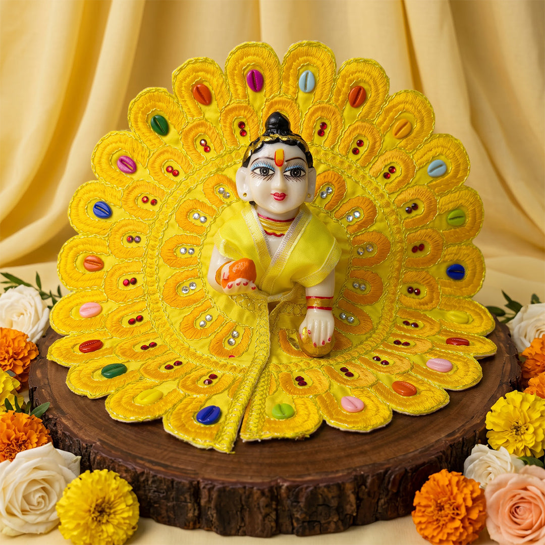 Nandlal Nitya Seva Laddu Gopal Dresses (Set of 4)
