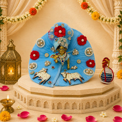 Gokul Utsav Laddu Gopal Janmashtami Special Seva Set (Pack of 9)