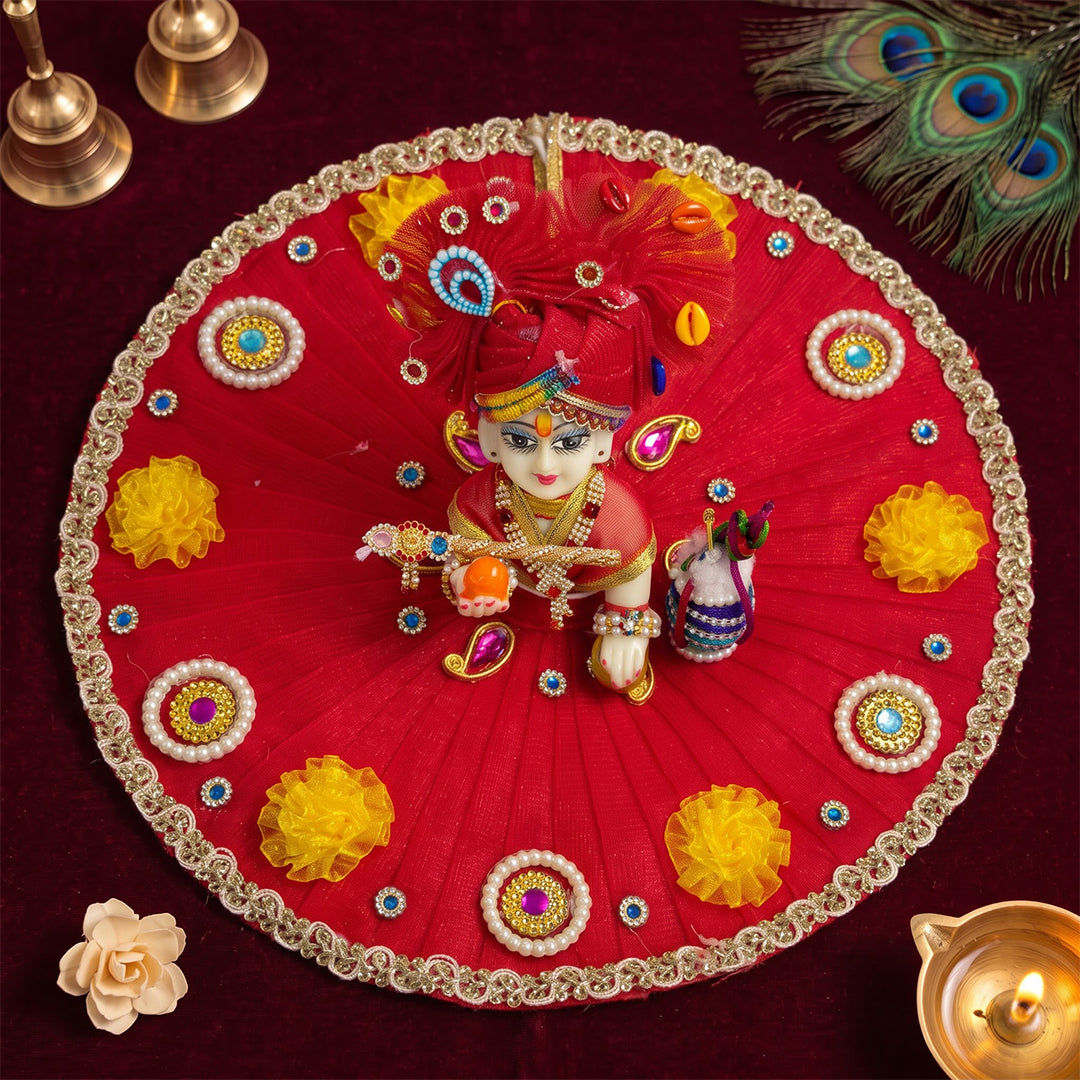 Rajsi Shringar Laddu Gopal Dress
