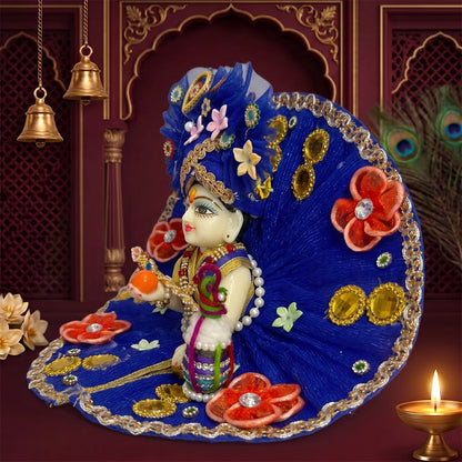 Neel Pushp Laddu Gopal Dress
