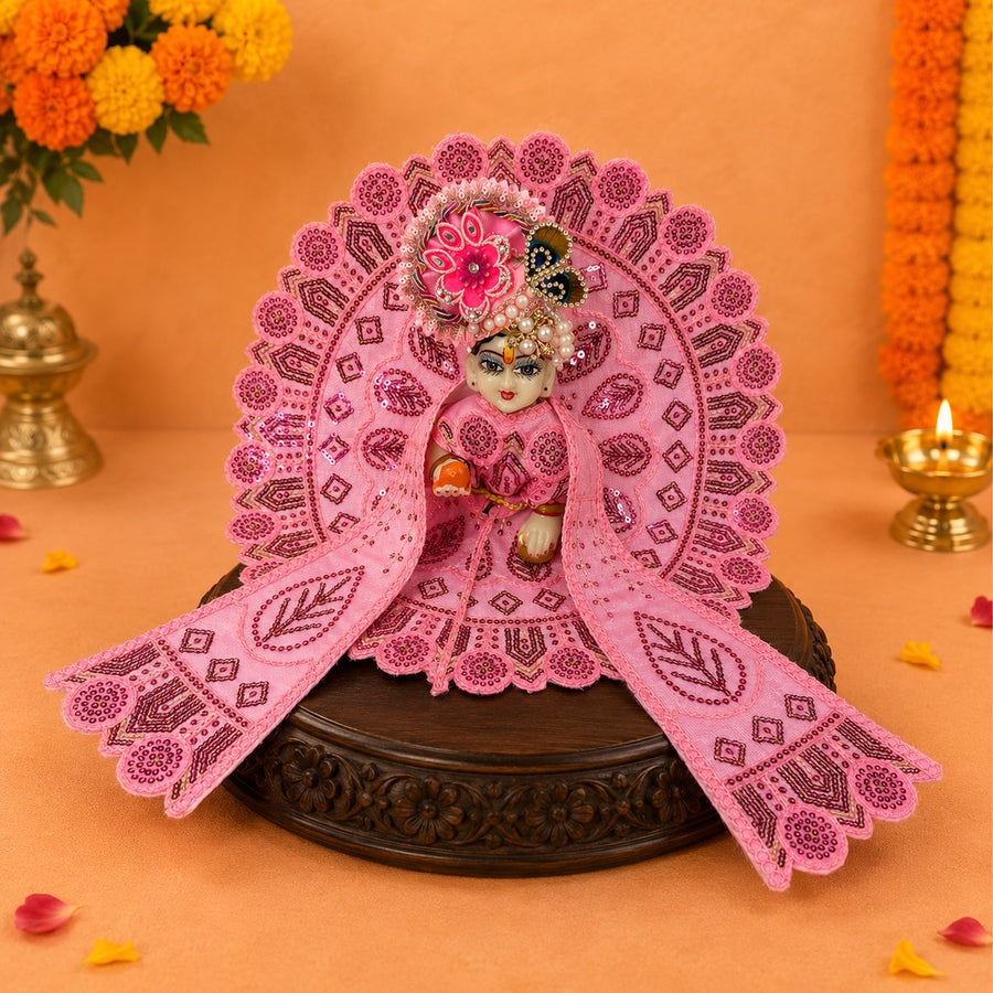 Mangal Utsav Navratri Poshak with Pagdi