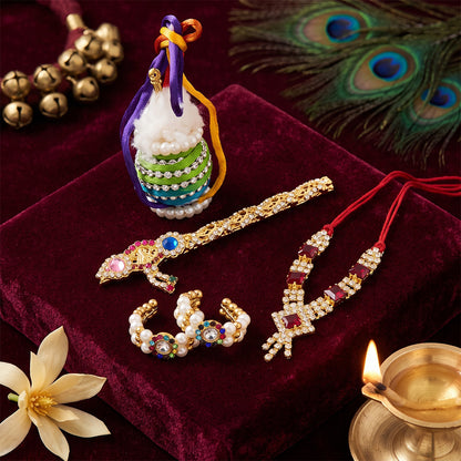Neel Pushp Laddu Gopal Dress