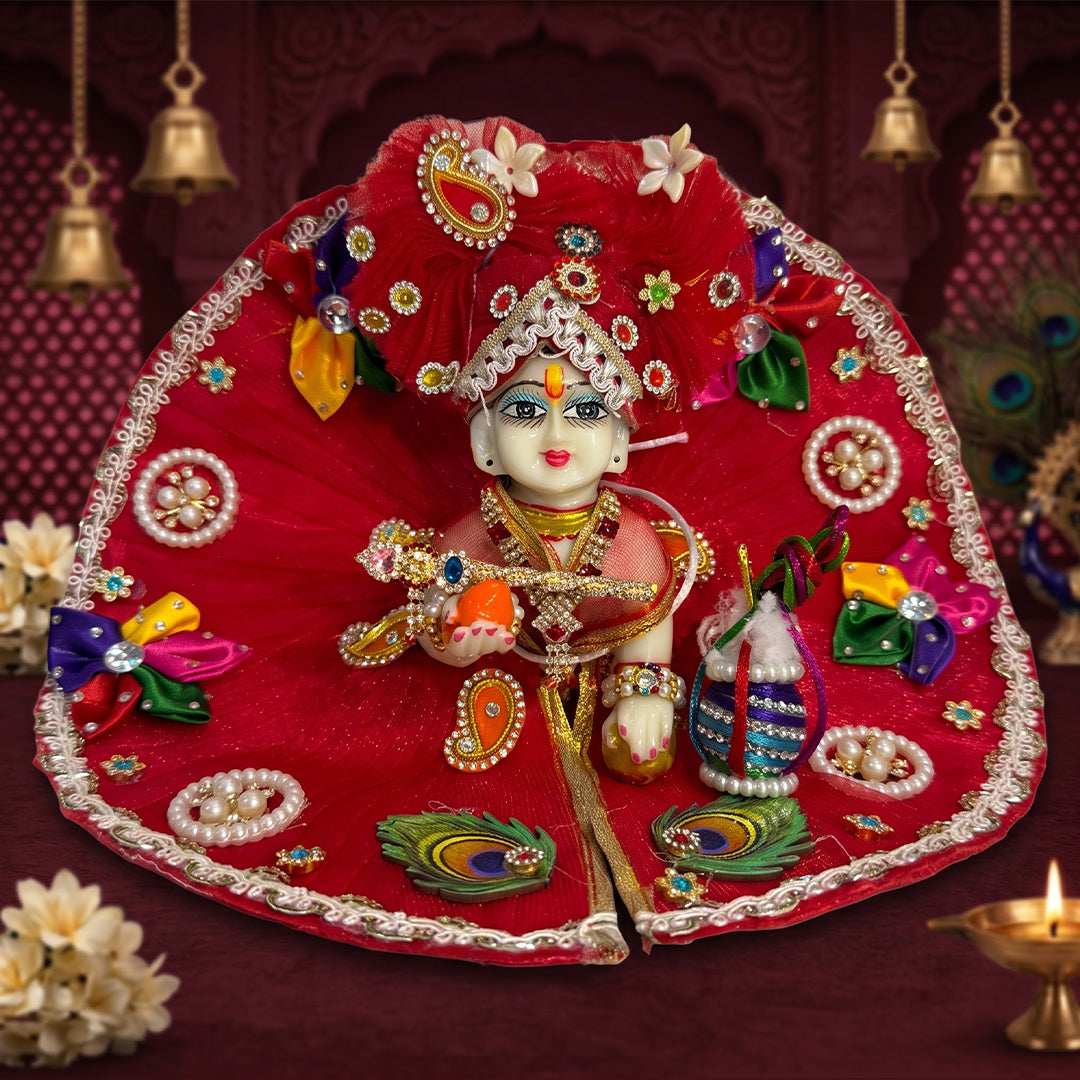 Kesar Bahar Laddu Gopal Dress