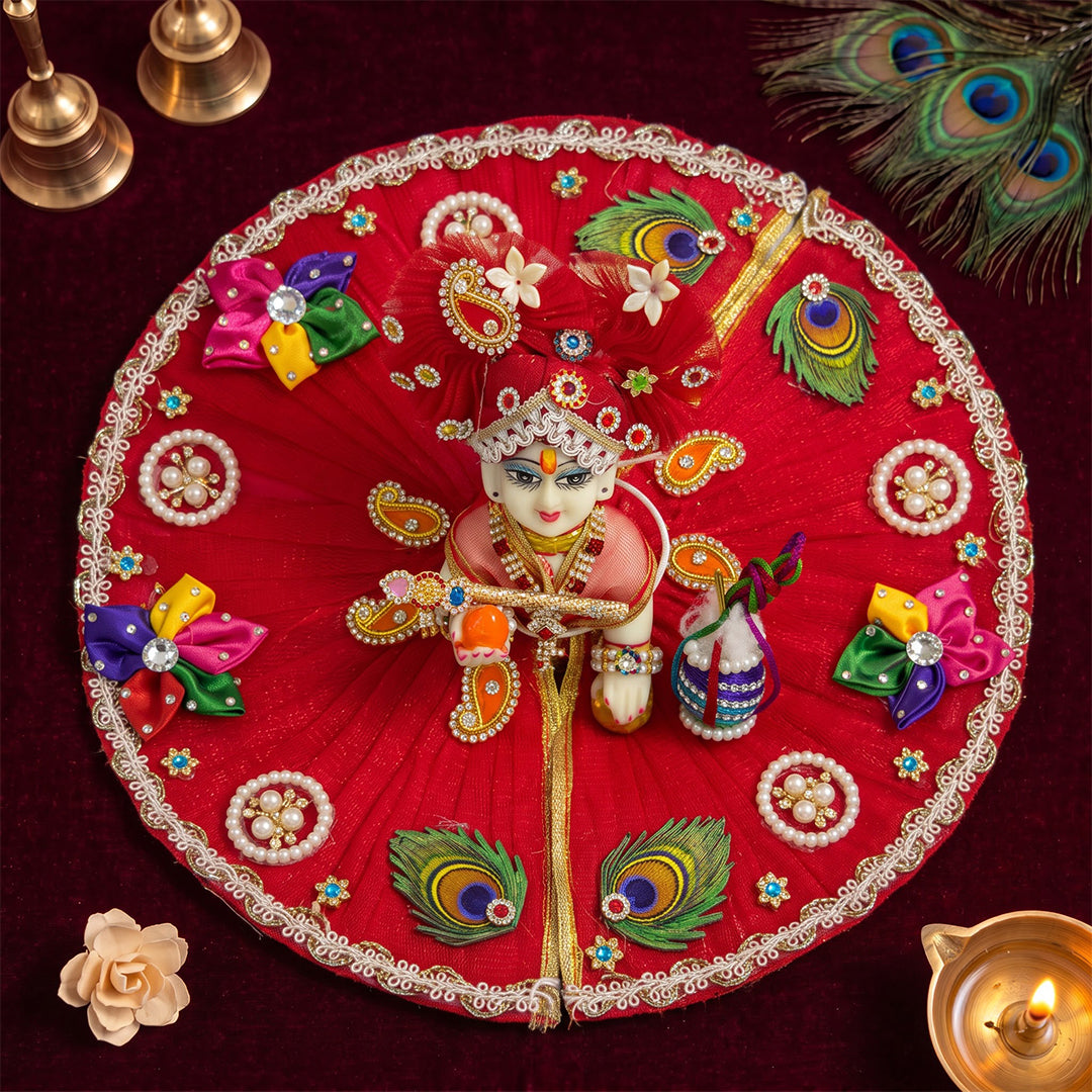Kesar Bahar Laddu Gopal Dress