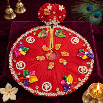 Kesar Bahar Laddu Gopal Dress