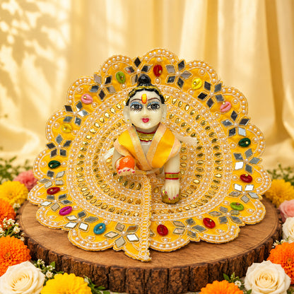 Girdhari Nitya Seva Laddu Gopal Dresses (Set of 3)