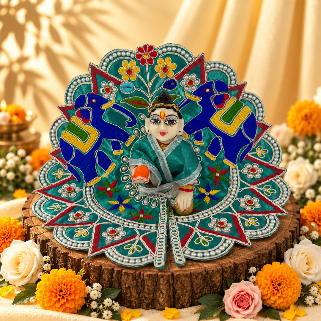 Shyam Shringar Nitya Seva Laddu Gopal Dresses (Set of 2)