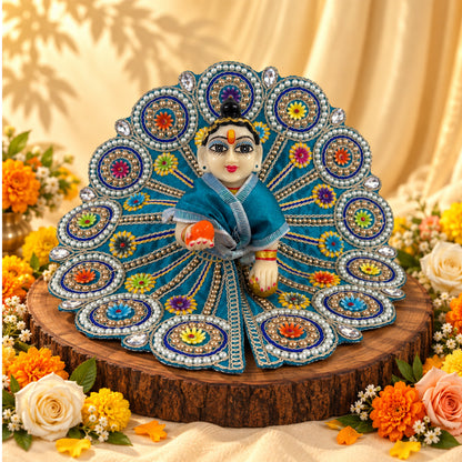 Braj Rang Nitya Seva Laddu Gopal Dresses (Set of 5)