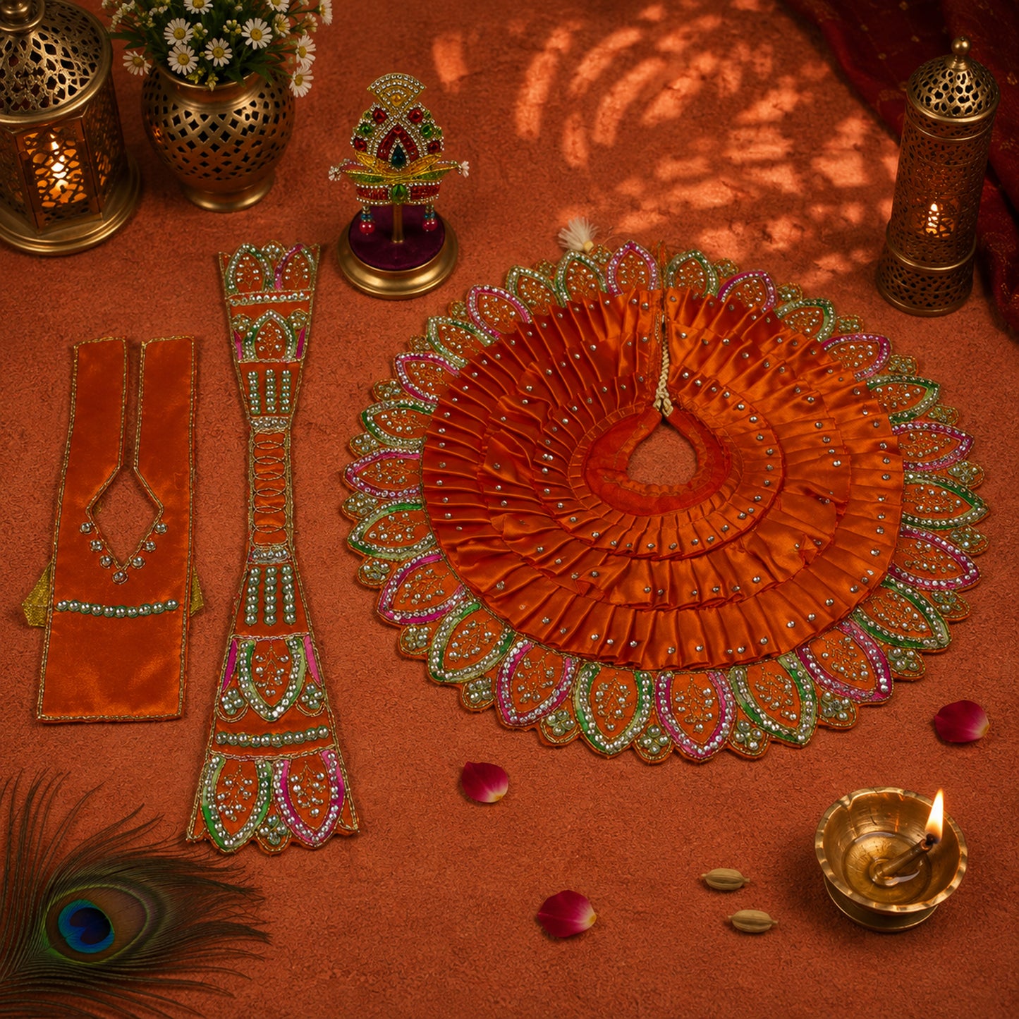 Anaar Shahi Poshak Set of 5