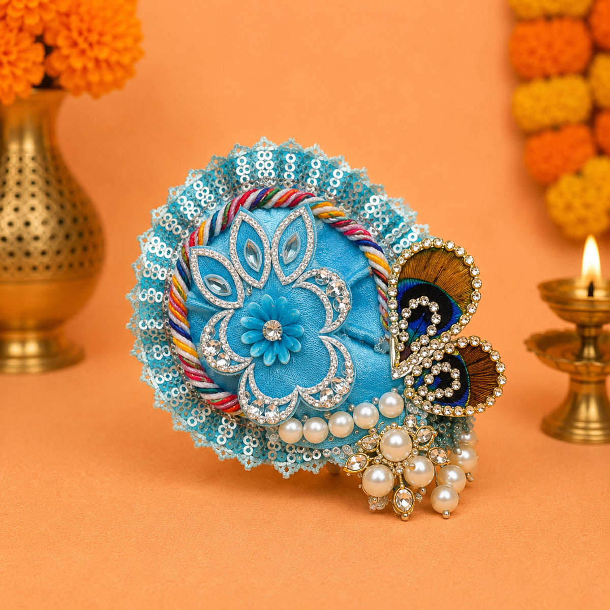 Nidhivan Utsav Navratri Poshak with Pagdi