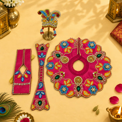 Meenakari Shahi Poshak Set of 5
