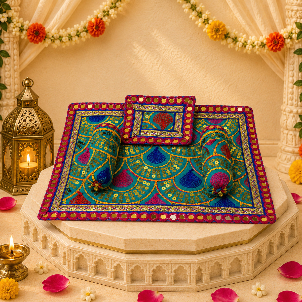 Gokul Utsav Laddu Gopal Janmashtami Special Seva Set (Pack of 9)