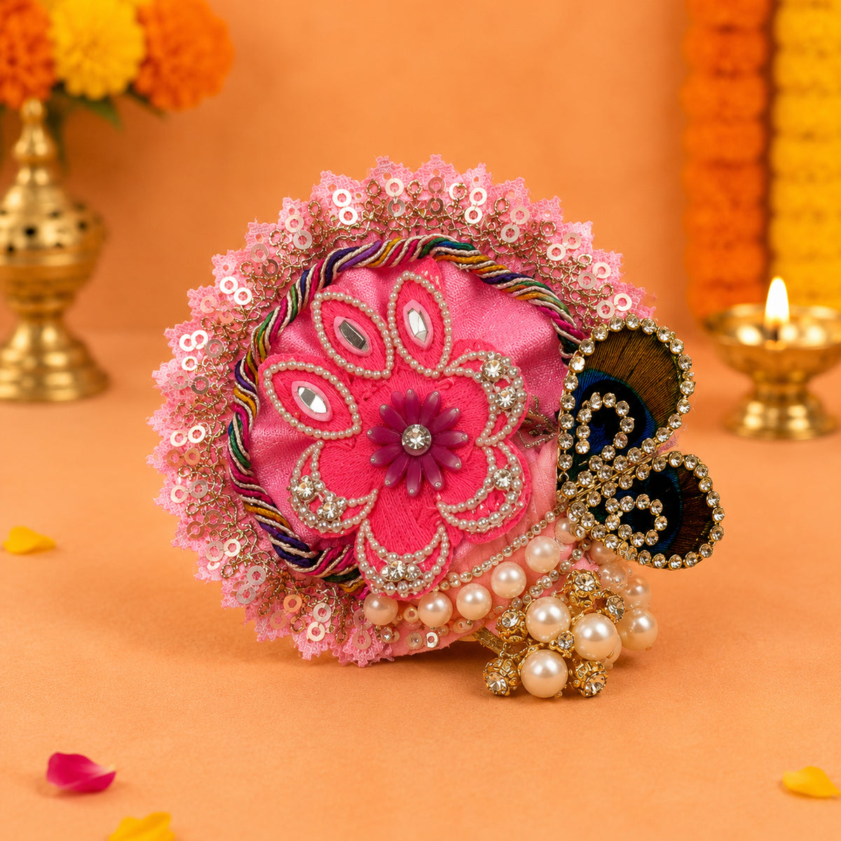 Mangal Utsav Navratri Poshak with Pagdi