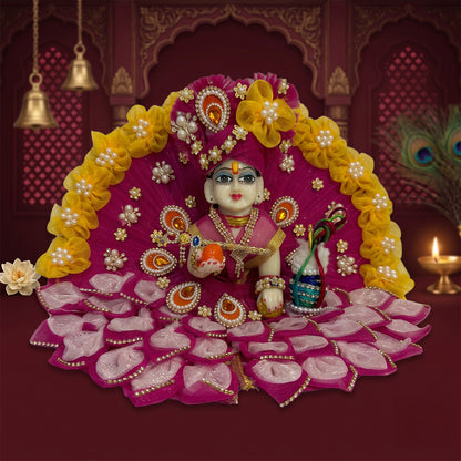 Mehfil Floral Laddu Gopal Dress