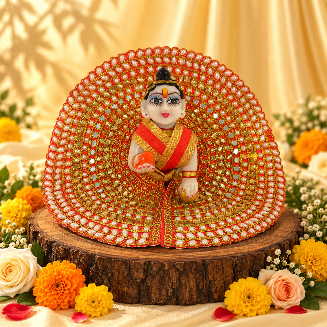Braj Rang Nitya Seva Laddu Gopal Dresses (Set of 5)