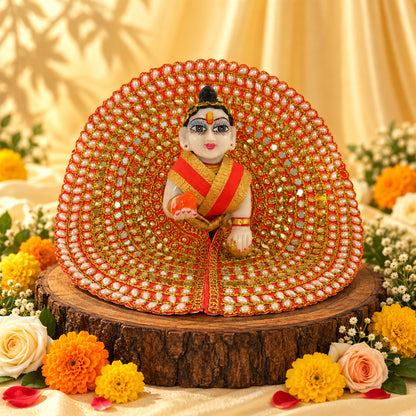 Braj Rang Nitya Seva Laddu Gopal Dresses (Set of 5)