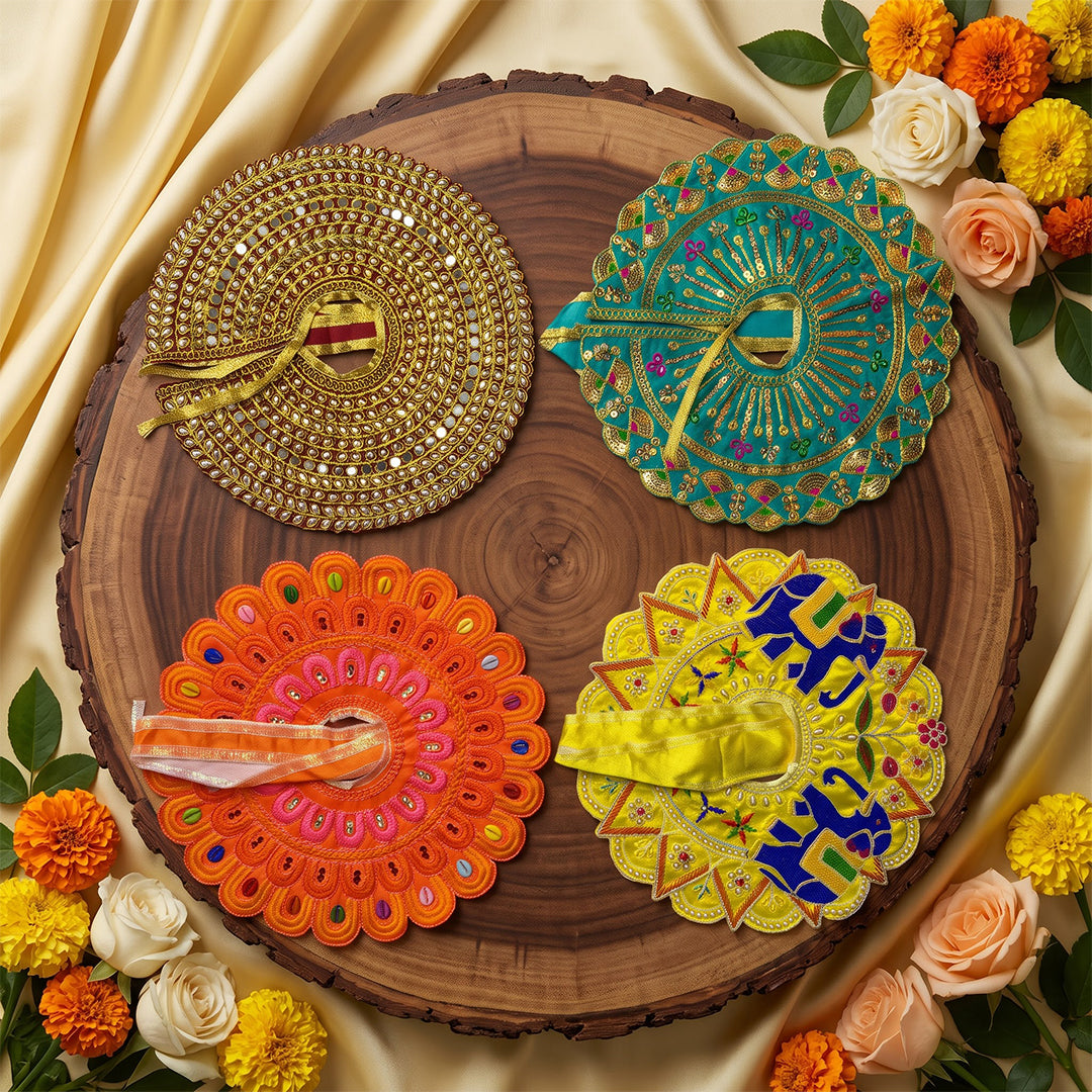 Barsana Nitya Seva Laddu Gopal Dresses (Set of 4)