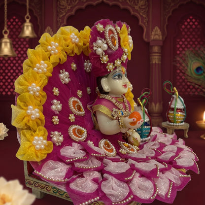 Mehfil Floral Laddu Gopal Dress