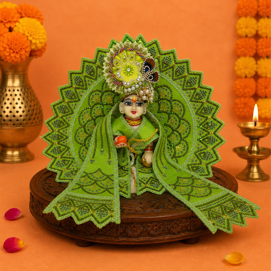 Yashoda Nandan Navratri Poshak with Pagdi