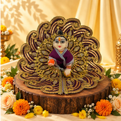 Braj Rang Nitya Seva Laddu Gopal Dresses (Set of 5)