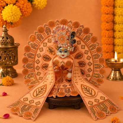 Bahar Navratri Poshak with Pagdi
