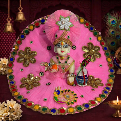 Radhe Krishna Festive Laddu Gopal Dress