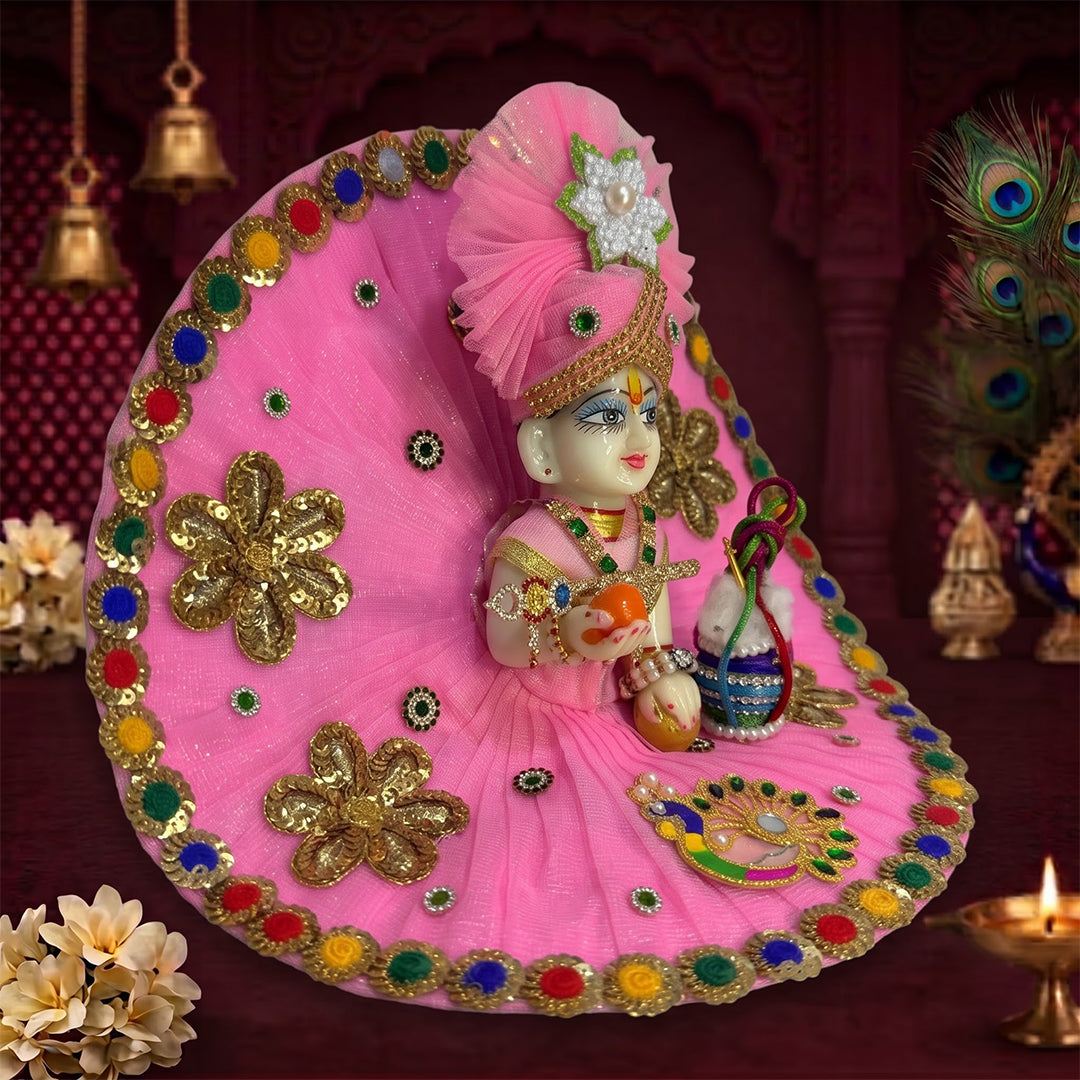 Radhe Krishna Festive Laddu Gopal Dress